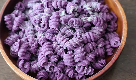 Gnocchi khoai lang tím