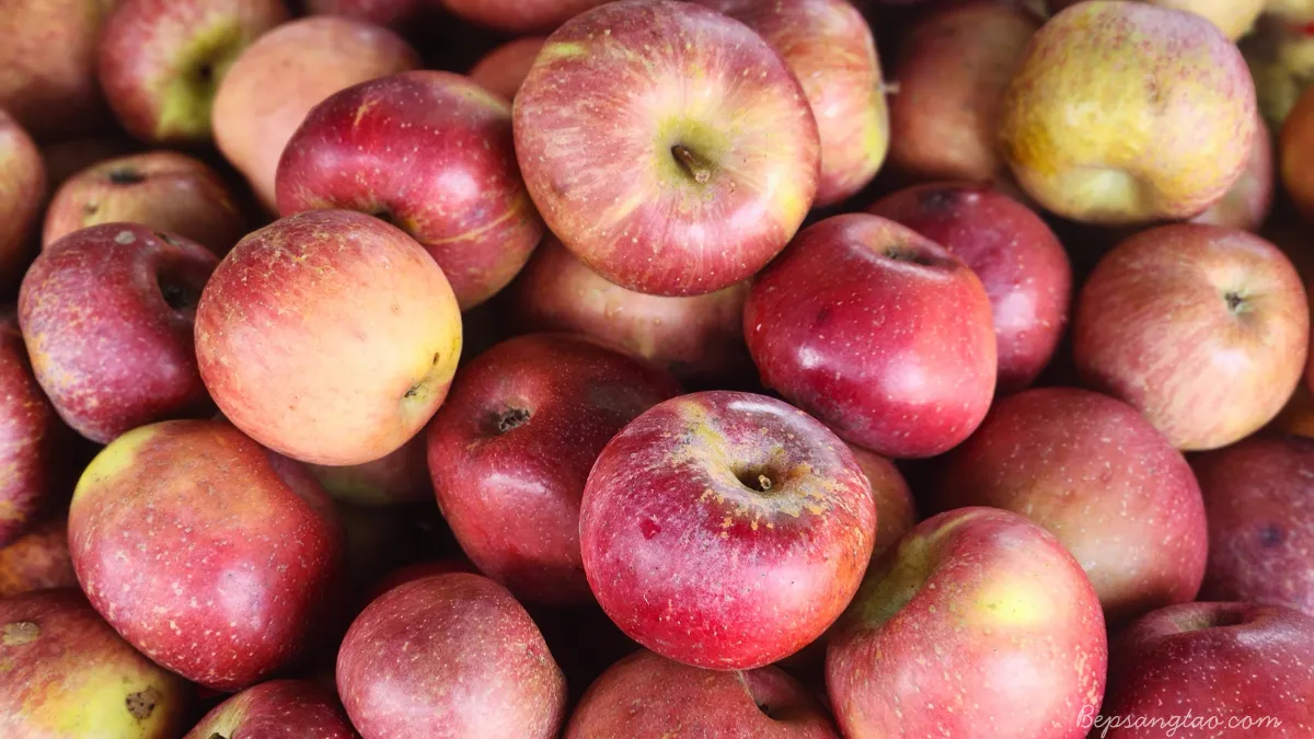 táo đỏ