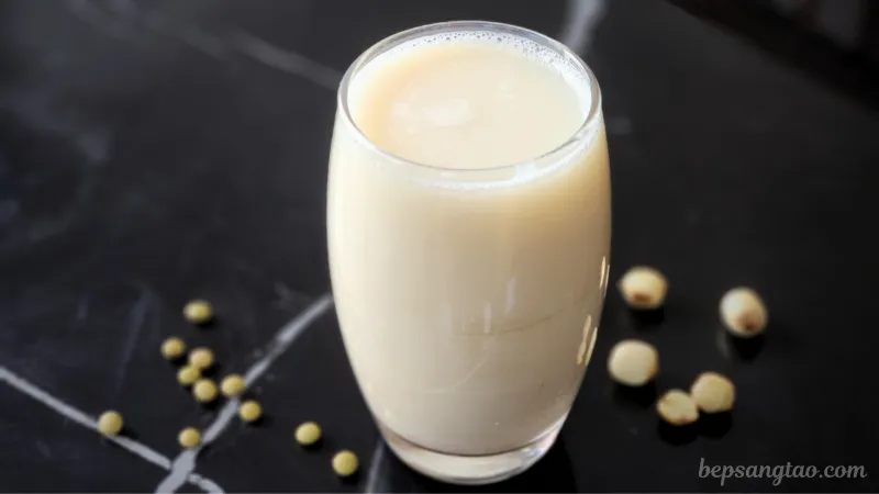 sữa đậu nành hạt sen