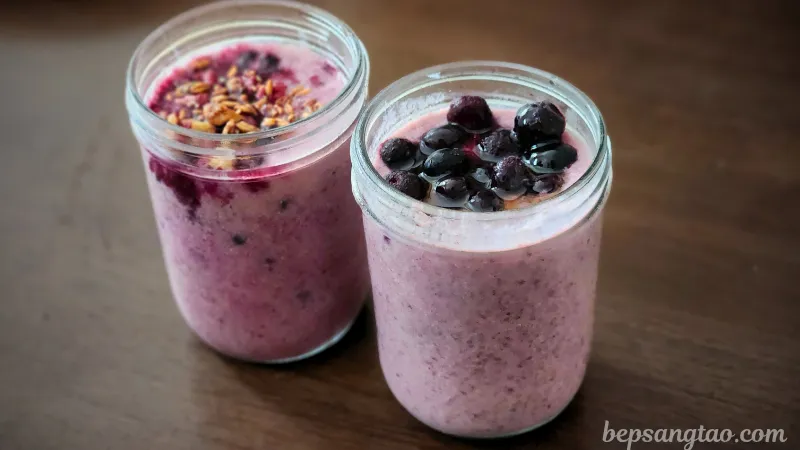 Chia Pudding Việt Quất