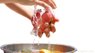 cách rửa rau củ và trái cây