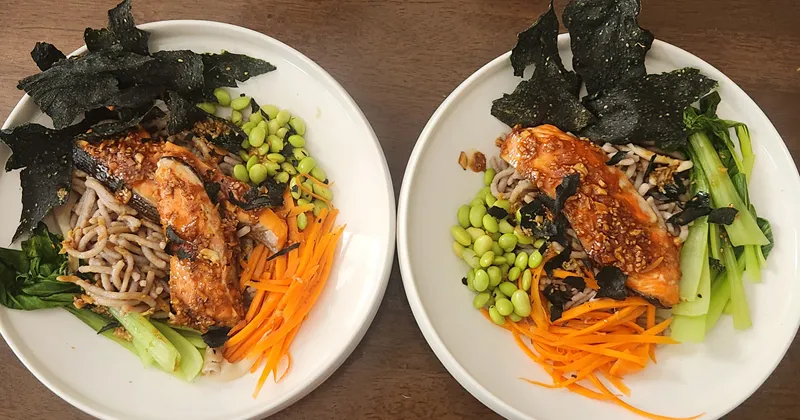 cá hồi teriyaki