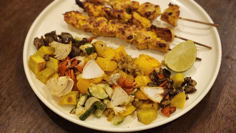 Salad Rau Củ Nướng