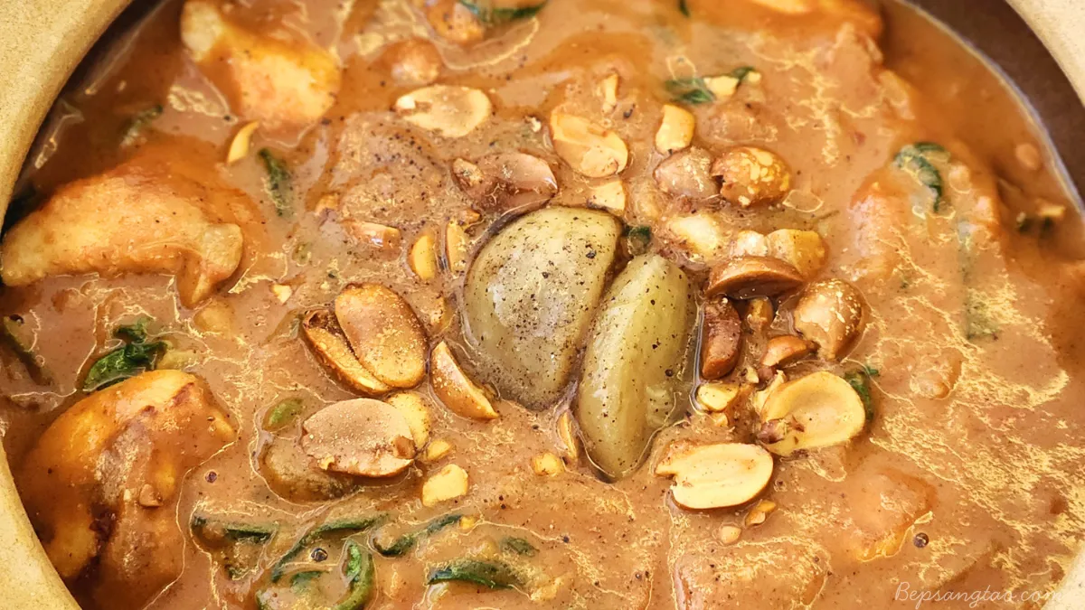 cà ri đậu phộng thơm ngon