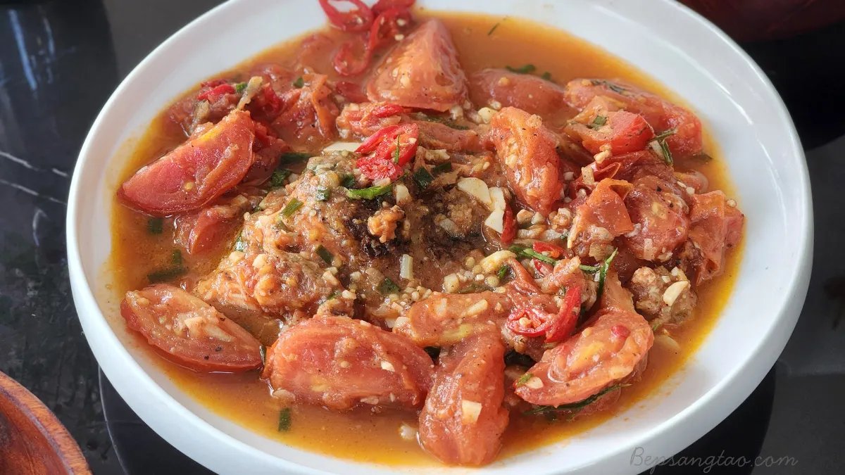 Cá Diêu Hồng Sốt Cà Chua