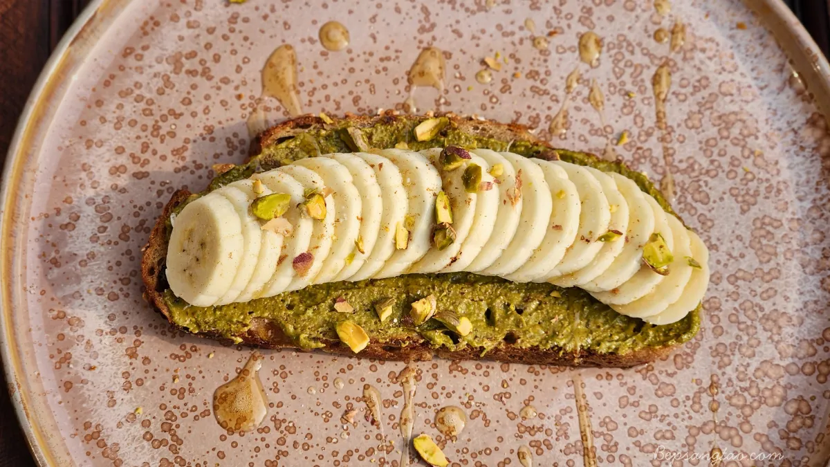 Pistachio Sourdough Toast