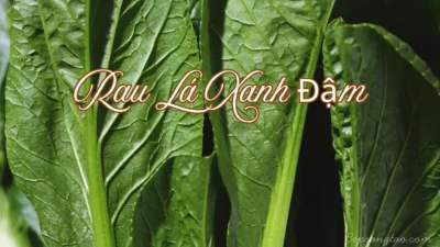 rau lá xanh đậm